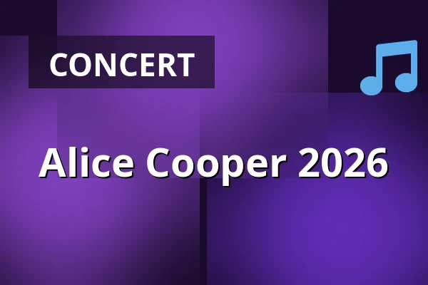 Alice Cooper 2026 — DALHALLA, Rättvik