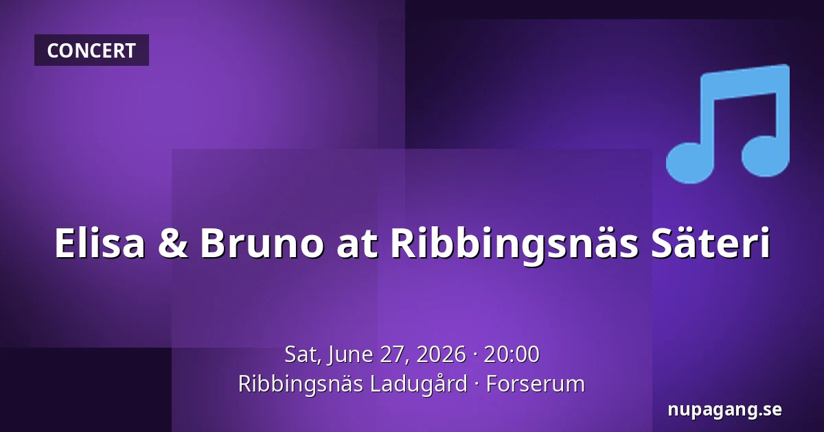 Elisa & Bruno at Ribbingsnäs Säteri — Ribbingsnäs Ladugård, Forserum