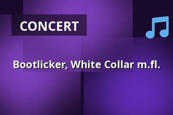Bootlicker, White Collar m.fl. — Skylten, Linköping