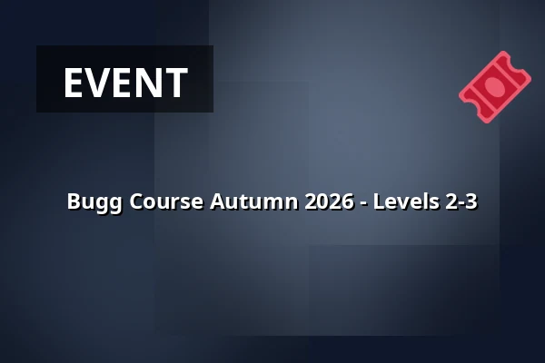 Bugg Course Autumn 2026 - Levels 2-3 — Ekebo nöjescentrum, Munka Ljungby