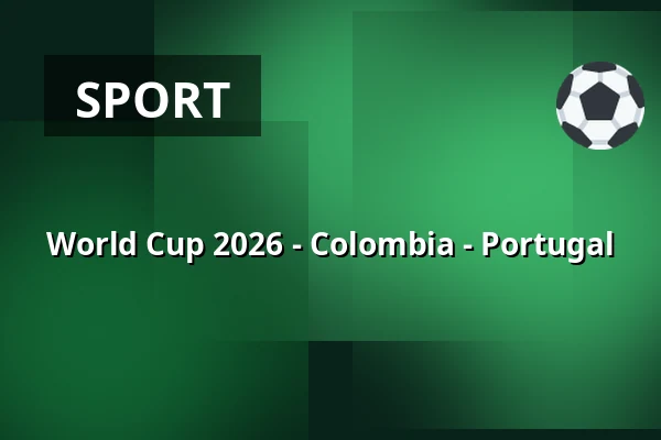 World Cup 2026 - Colombia - Portugal — Big Stage (Jacy'z), Gothenburg