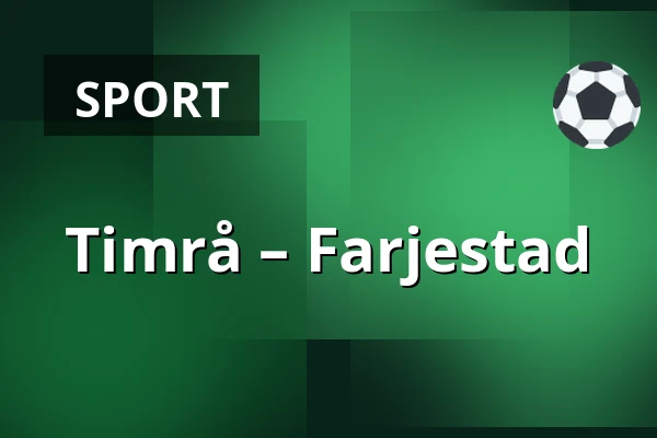 Timrå – Farjestad — Timrå