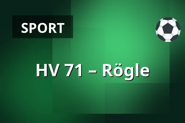 HV 71 – Rögle — Jönköping