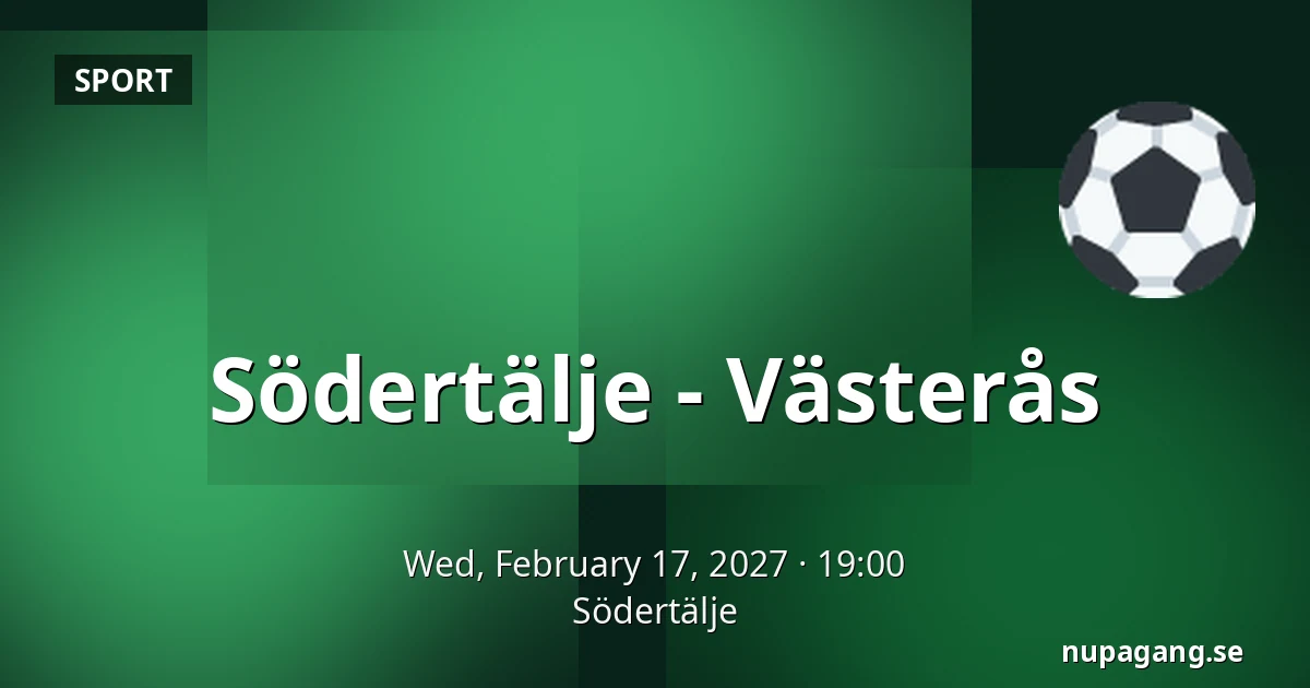Södertälje – Vasteras — Södertälje