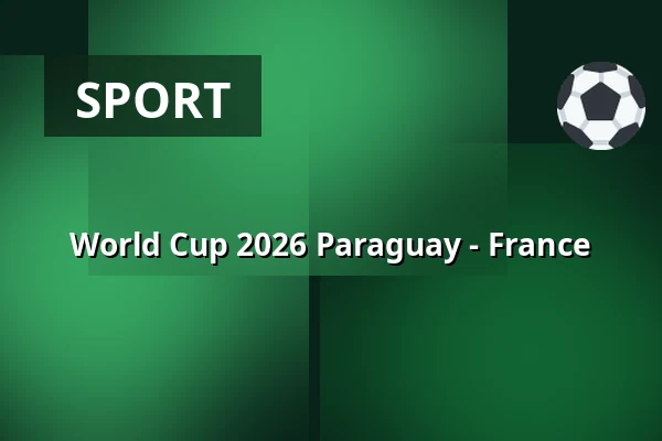 World Cup 2026 Paraguay - France — Big Stage (Jacy'z), Gothenburg