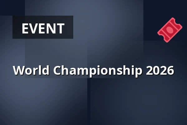 World Championship 2026 — Big Stage (Jacy'z), Gothenburg