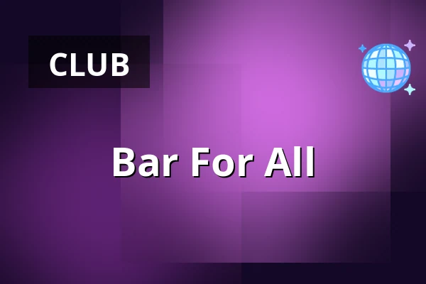 Bar For All — Quality Hotel Globe, Stockholm
