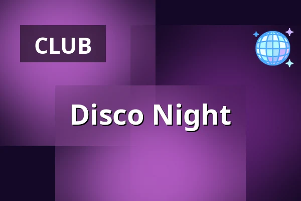Disco Night — Musikhuset Gävle, Gävle