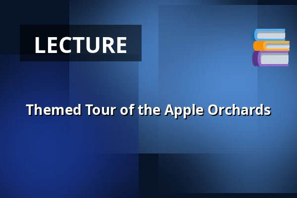 Themed Tour of the Apple Orchards — Skoklosters slott, Skokloster