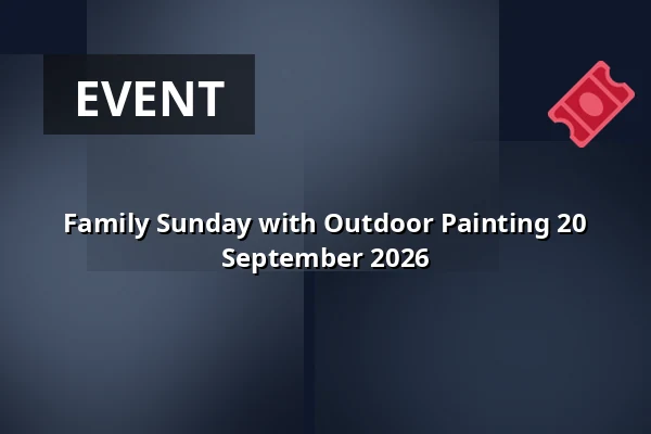 Family Sunday with Outdoor Painting 20 September 2026 — Prins Eugens Waldemarsudde, Stockholm