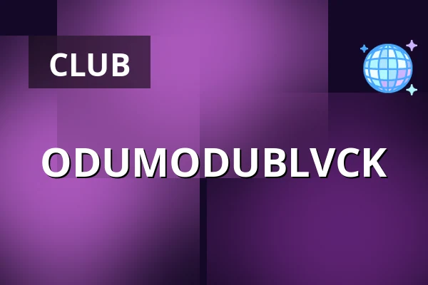 ODUMODUBLVCK — A75 Event Venue, Stockholm
