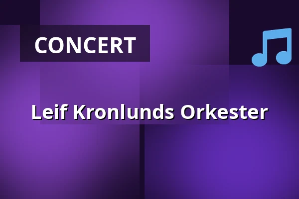 Leif Kronlunds Orkester — Nalen – Stora Salen, Stockholm, Stockholm