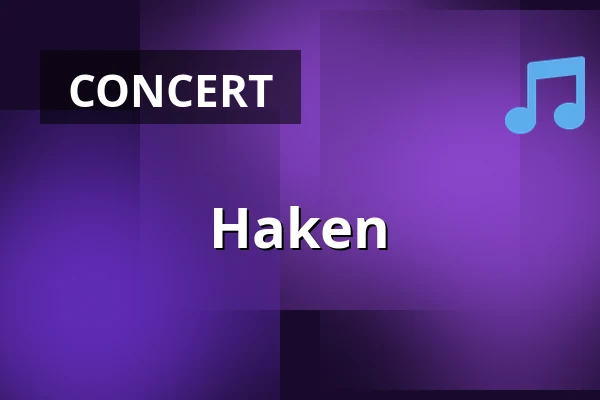 Haken — Debaser Hornstulls Strand, Stockholm