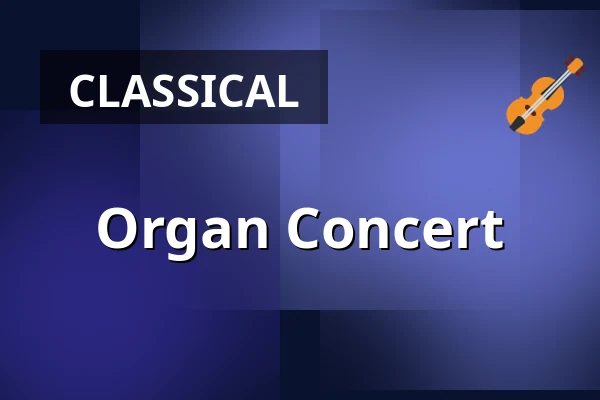 Organ Concert — Själevads kyrka, Själevad