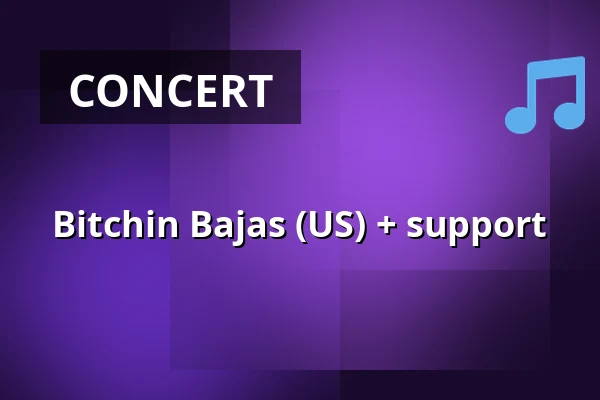 Bitchin Bajas (US) + support — Inkonst, Malmö