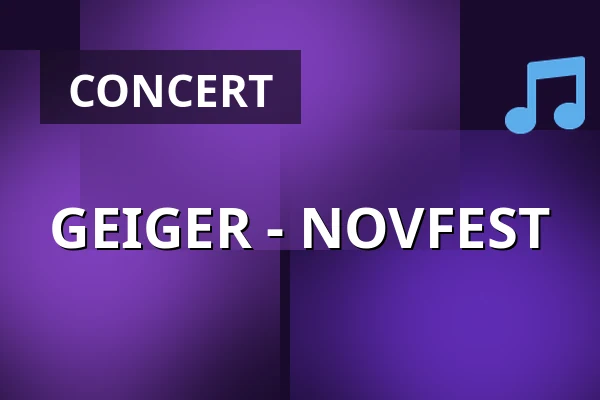 GEIGER - NOVFEST — Atalante, Gothenburg