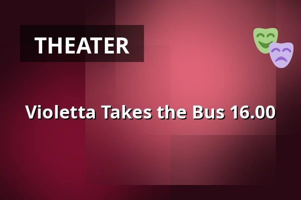 Violetta Takes the Bus 16.00 — Brännö Folkets Hus, Torup