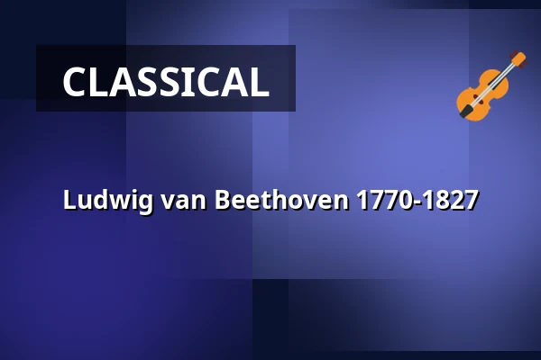 Ludwig van Beethoven 1770-1827 — Elimkyrkan, Örnsköldsvik
