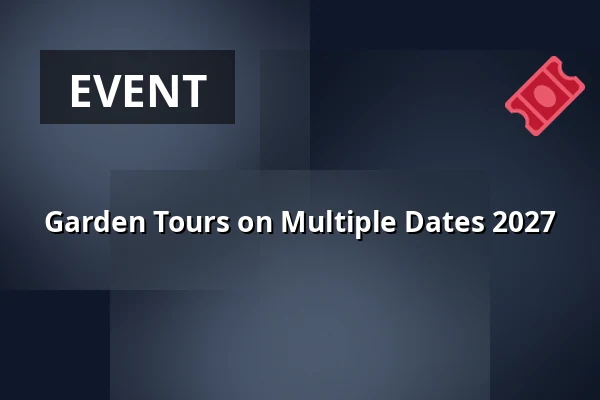 Garden Tours on Multiple Dates 2027 — Munthes Hildasholm, Leksand