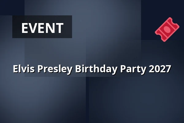 Elvis Presley Birthday Party 2027 — Katalin, Uppsala