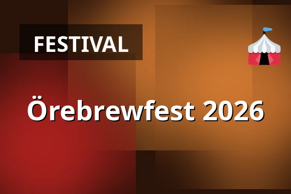 Örebrewfest 2026 — Kulturhuset A-Salen, Örebro, Örebro
