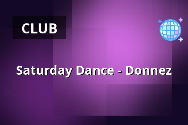 Saturday Dance - Donnez — Ersboda Folketshus, Umeå
