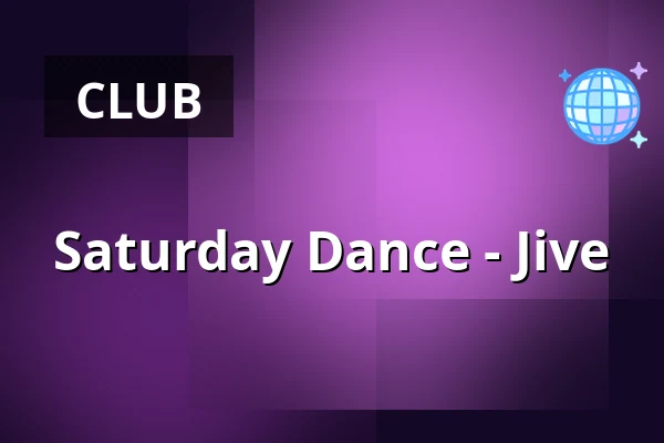 Saturday Dance - Jive — Ersboda Folketshus, Umeå