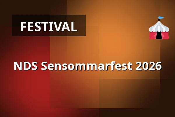 NDS Sensommarfest 2026 — Storängstorget, Norra Djurgårdsstaden, Stockholm