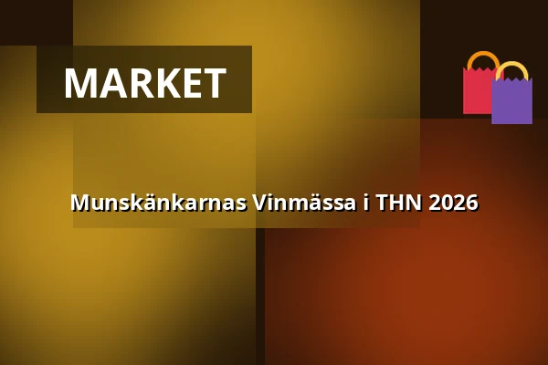 Munskänkarnas Vinmässa i THN 2026 — NOVA Arena, Trollhättan