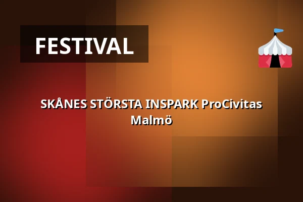 SKÅNES STÖRSTA INSPARK ProCivitas Malmö — Moriskan, Malmö