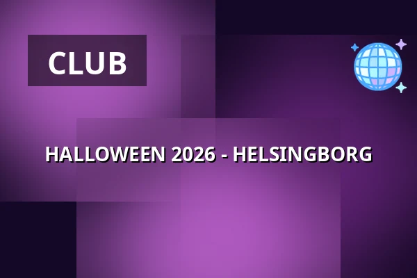HALLOWEEN 2026 - HELSINGBORG — HELSINGBORG, TBA, Helsingborg