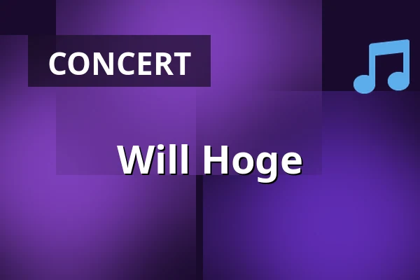 Will Hoge — Pustervik, Gothenburg