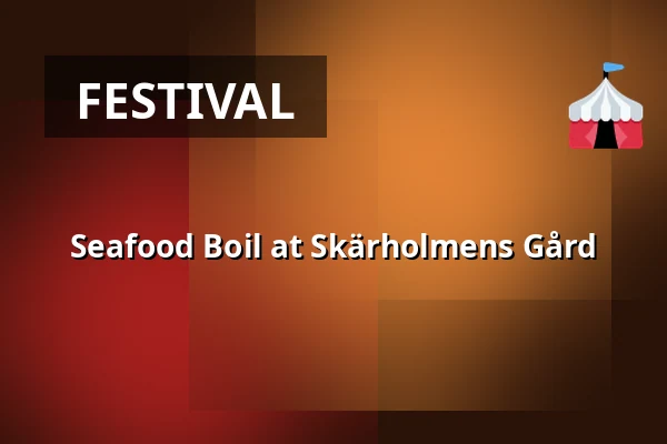 Seafood Boil at Skärholmens Gård — Skärholmens Gård, Stockholm