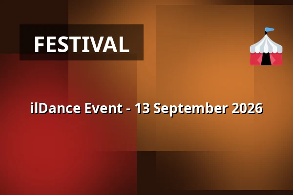 ilDance Event - 13 September 2026 — CCAP, Stockholm