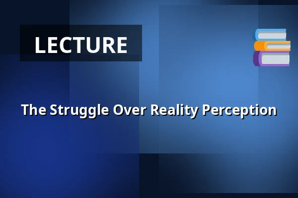 The Struggle Over Reality Perception — Armémuseum, Stockholm