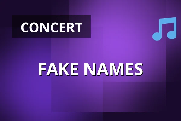 FAKE NAMES — Stage Umeå, Umeå