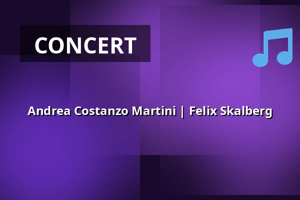 Andrea Costanzo Martini | Felix Skalberg — 3:e Våningen, Gothenburg