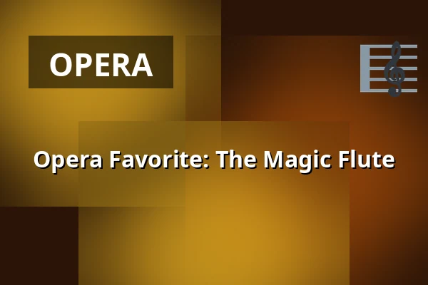 Opera Favorite: The Magic Flute — Kino 1, Lund
