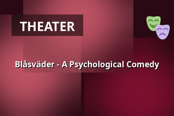 Blåsväder - A Psychological Comedy — Caféscenen i Spira, Jönköping