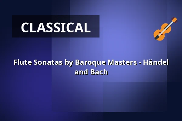 Flute Sonatas by Baroque Masters - Händel and Bach — Gallery Panncentralen, Gustavsberg