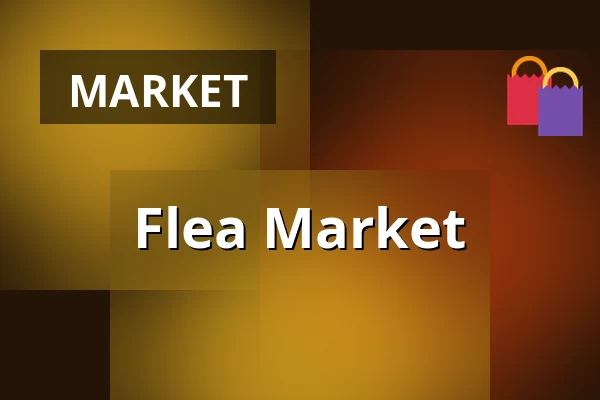 Flea Market — Fjärestads gamla skola, Vallåkra