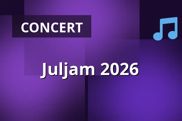 Juljam 2026 — Musikhuset Scenen Uppe, Gävle