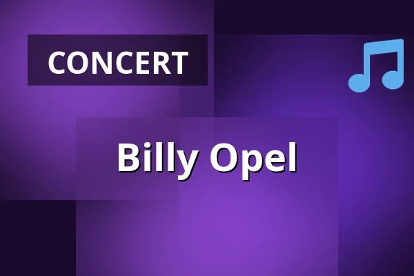 Billy Opel — Storsjöteatern, Östersund