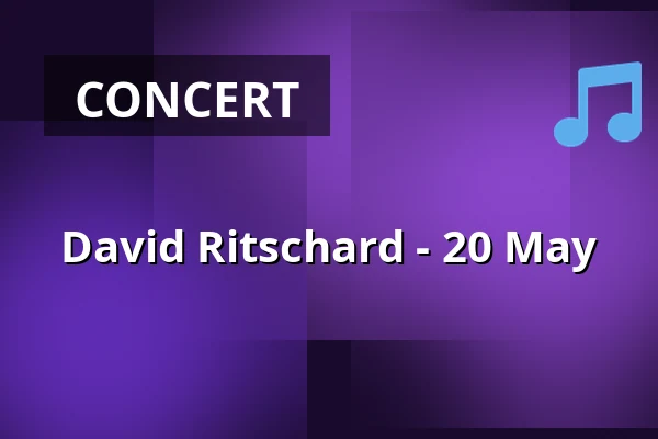 David Ritschard - 20 May — Pustervik, Gothenburg