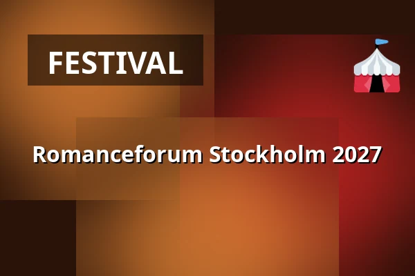 Romanceforum Stockholm 2027 — ABF-huset, Sveavägen 41, Stockholm