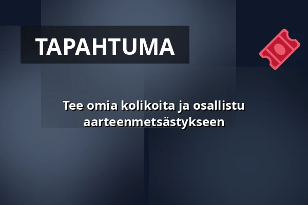 Tee omia kolikoita ja osallistu aarteenmetsästykseen — Ekonomiska museet – Kungliga myntkabinettet, Tukholma