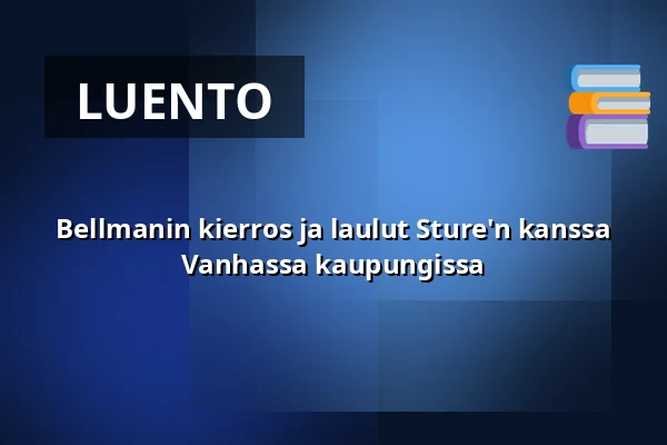 Bellmanin kierros ja laulut Sture'n kanssa Vanhassa kaupungissa — Järntorget in Gamla Stan at Evert Taube Statue, Tukholma
