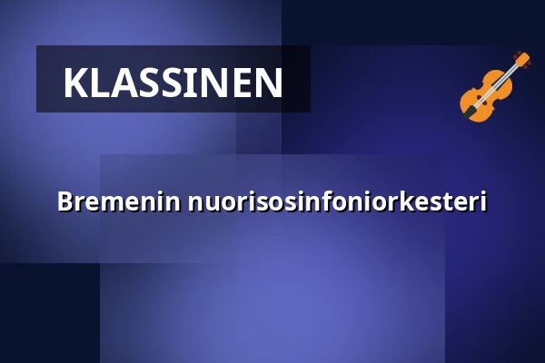 Bremenin nuorisosinfoniorkesteri — Eric Ericssonhallen, Tukholma
