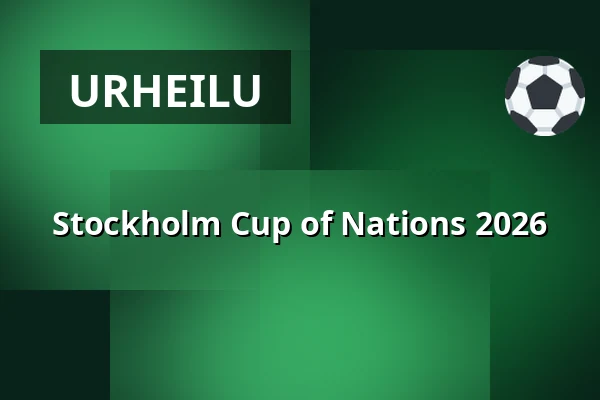 Stockholm Cup of Nations 2026 — Östermalms IP, Tukholma