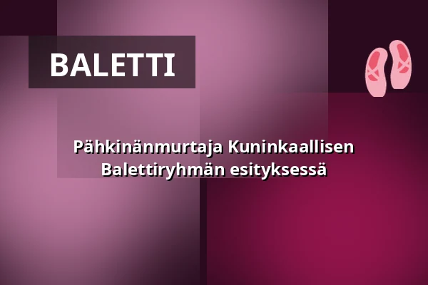 Pähkinänmurtaja Kuninkaallisen Balettiryhmän esityksessä — Cirkus, Tukholma